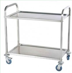 Stainless steel tool cart(2 layers)